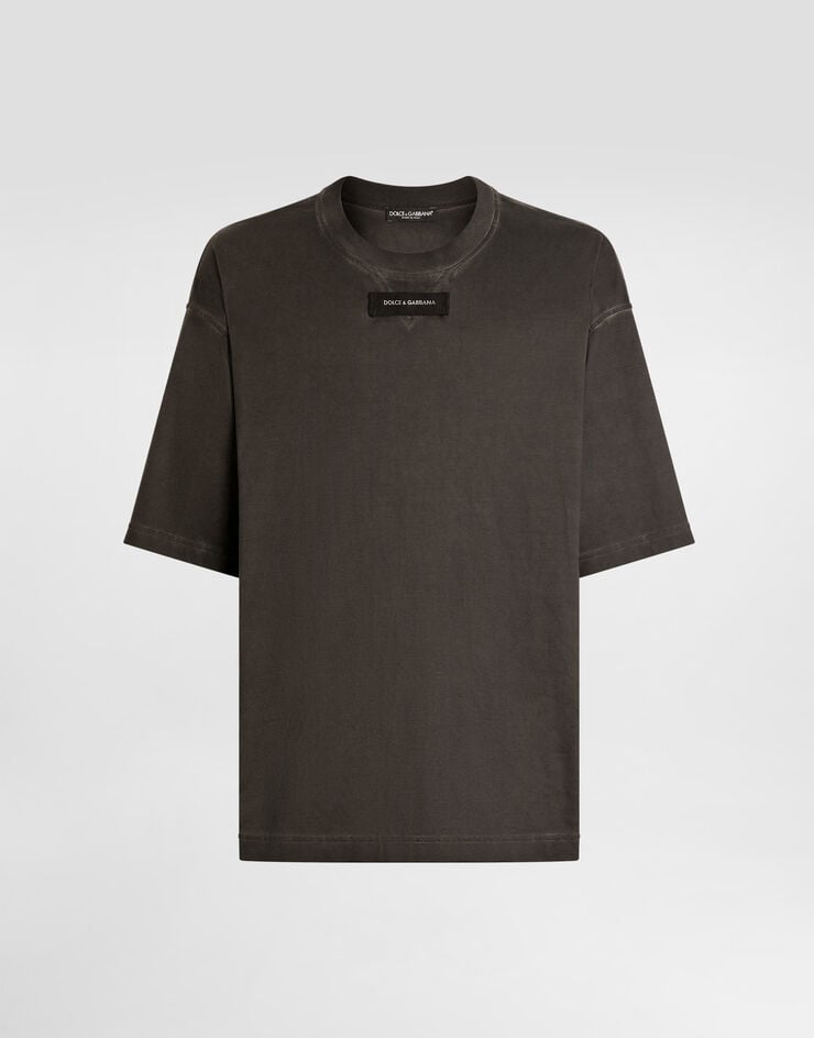 Dolce & Gabbana Cotton t-shirt Dolce & Gabbana Cotton t-shirt Black G8TJ6TG7PPQ