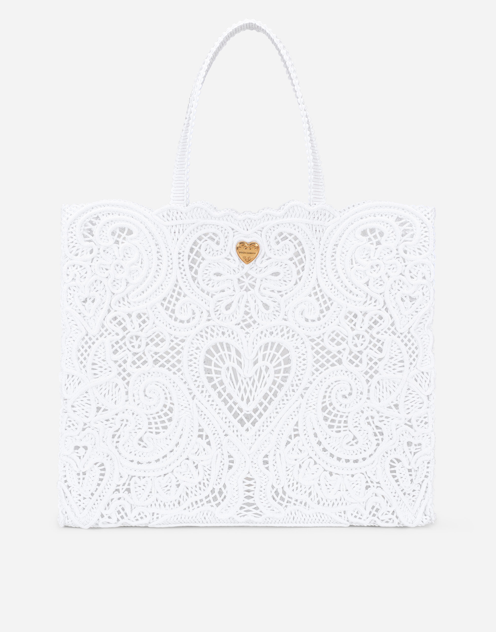正規店買付【DOLCE & GABBANA】ホワイト レザー バッグ ホワイト（白）系 Dolce & Gabbana(ドルチェ&ガッバーナ