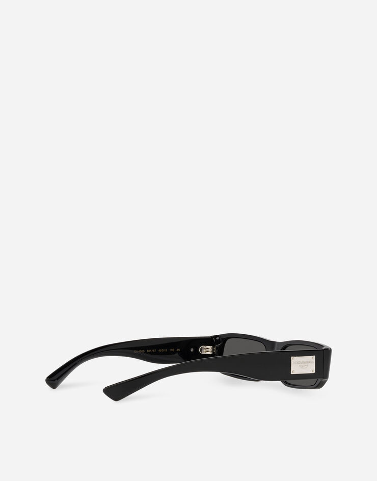 Dolce & Gabbana Sonnenbrille „Mini Me“ Re-Edition Schwarz VG400LVP187