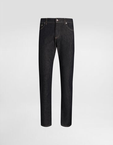 Dolce & Gabbana Slim-fit stretch cotton jeans Multicolor GY07CDG8NH9