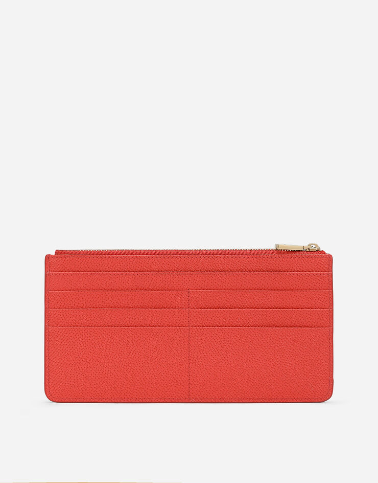 Dolce & Gabbana Tarjetero grande Naranja BI1265A1001
