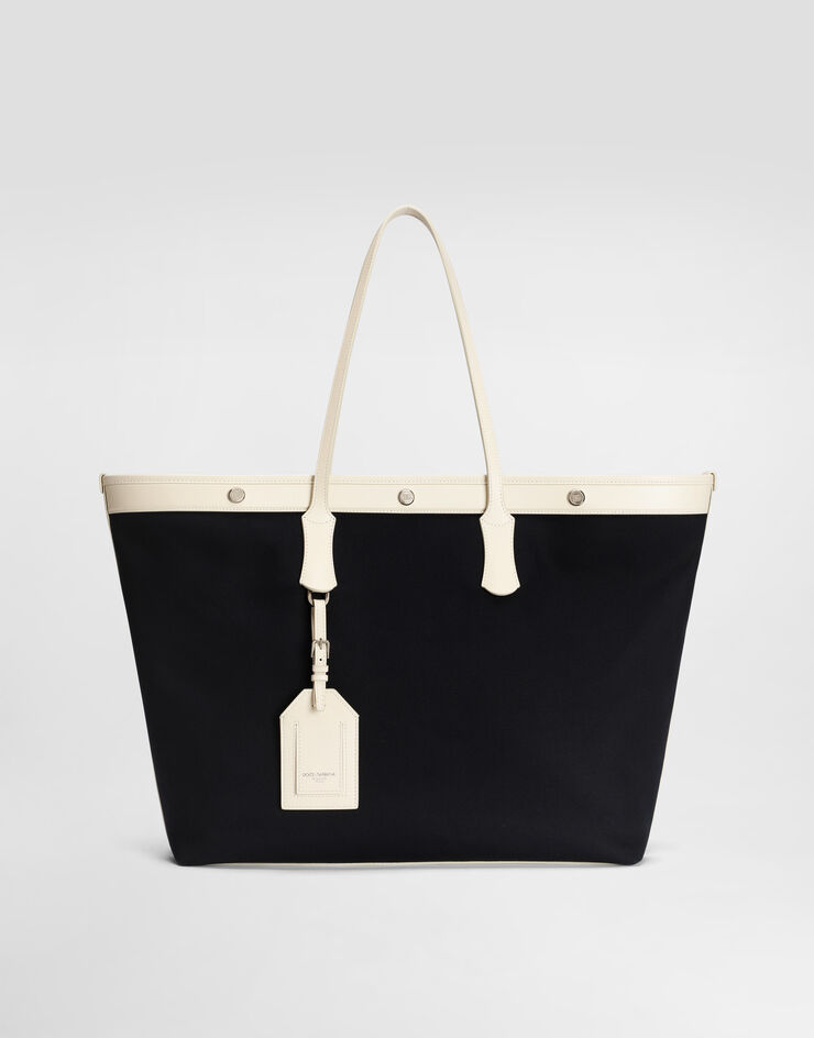 Dolce & Gabbana Bolso shopping Atene en algodón Dolce & Gabbana Bolso shopping Atene en algodón Multicolor BM7806A0754