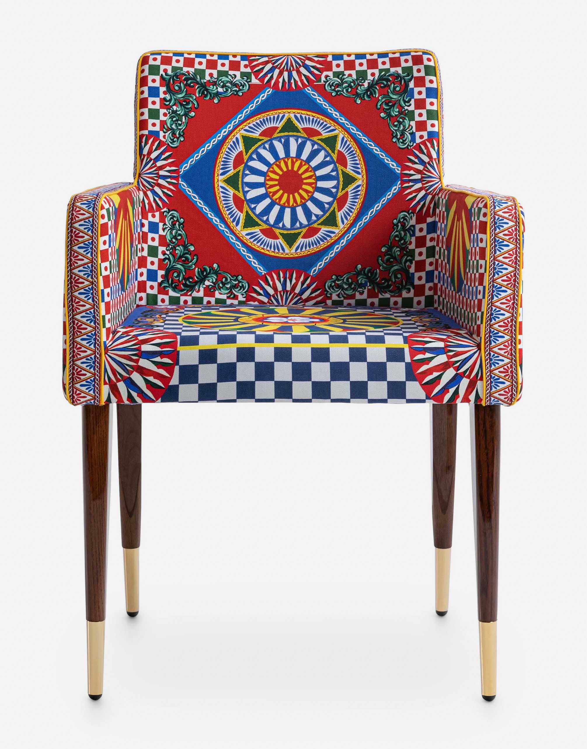 Dolce & Gabbana Mimosa Chair Multicolor TAE041TEAA4