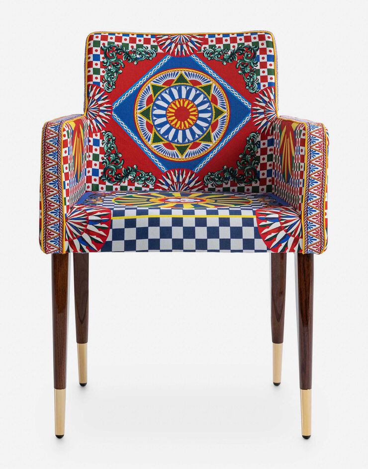 Dolce & Gabbana Mimosa Chair Multicolor TAE043TEAA4