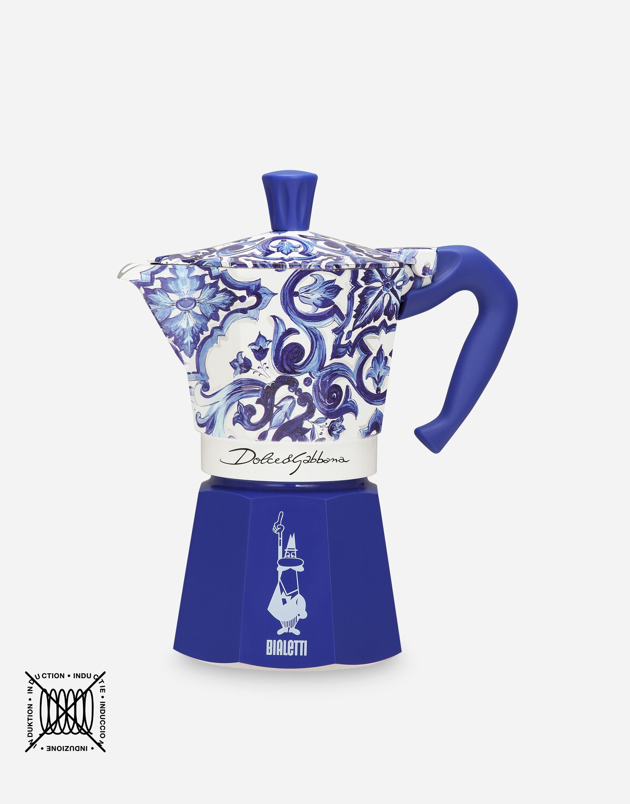 Dolce & Gabbana صانع موكا إكسبريس كبير BIALETTI DOLCE&GABBANA متعدد الألوان TCCE15TCAEF