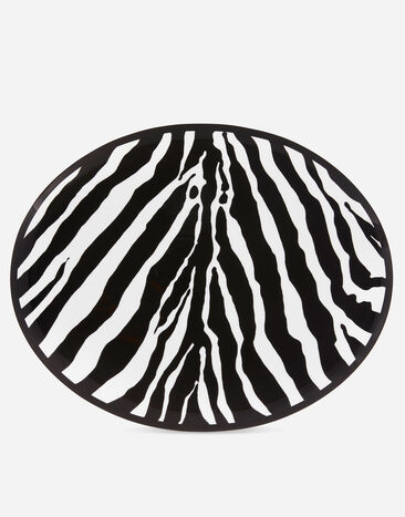 Dolce & Gabbana Porcelain Platter Multicolor TC0090TCA37