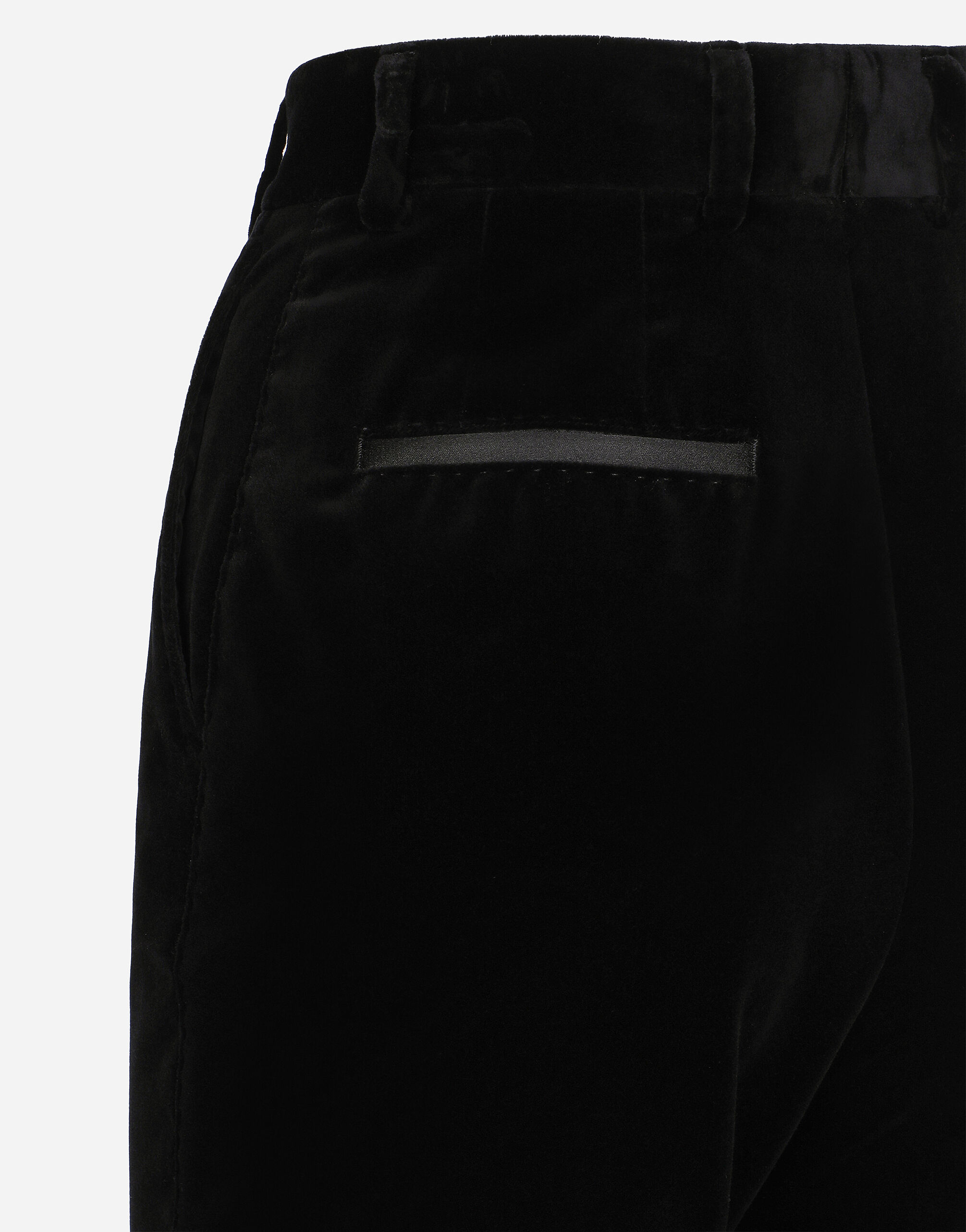 Black velvet cigarette pants hotsell