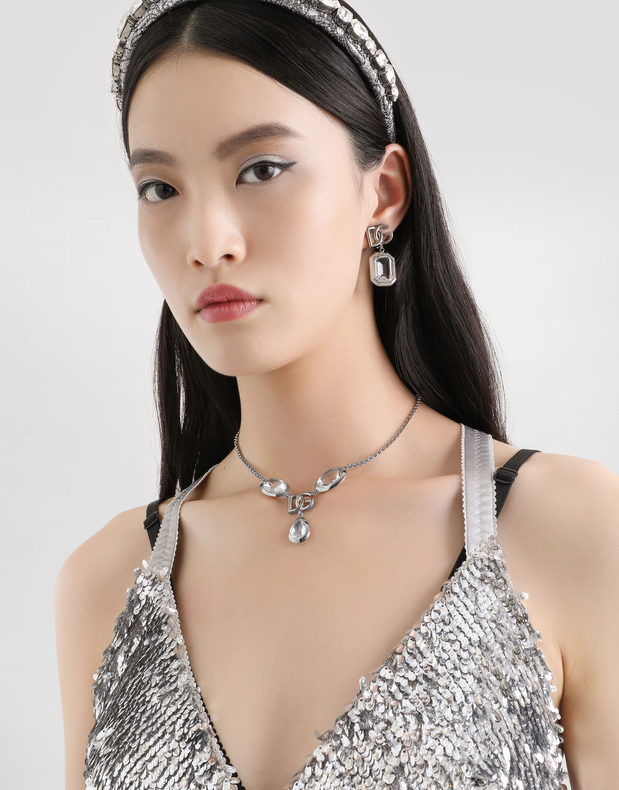 Holiday necklace in Silver for Women | Dolce&Gabbana® Holiday necklace in Silver for Women | Dolce&Gabbana®