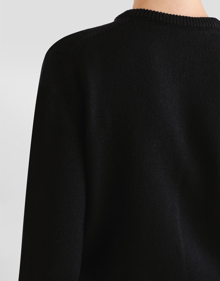 Dolce & Gabbana Wool cardigan Black FXV09ZJCVXN