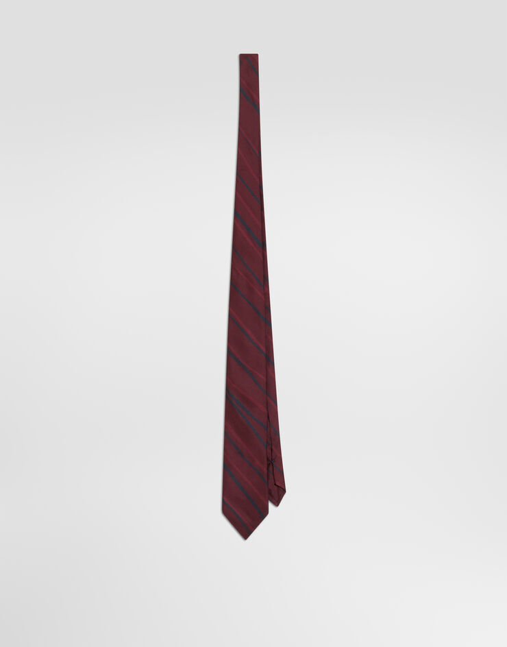 Dolce & Gabbana Striped-print twill tie Dolce & Gabbana Striped-print twill tie GT147EG0TKC