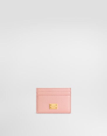 Dolce & Gabbana Calfskin card holder Pink BI0330A0841