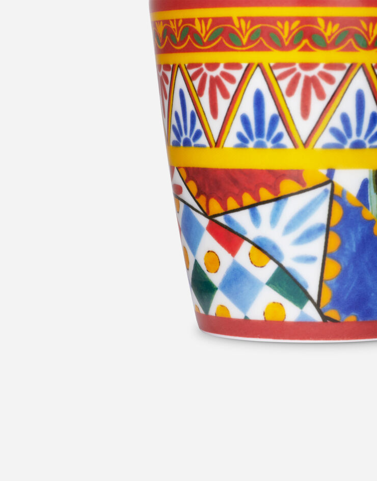 Dolce & Gabbana Mug en Porcelaine Multicolore TC0096TCA24