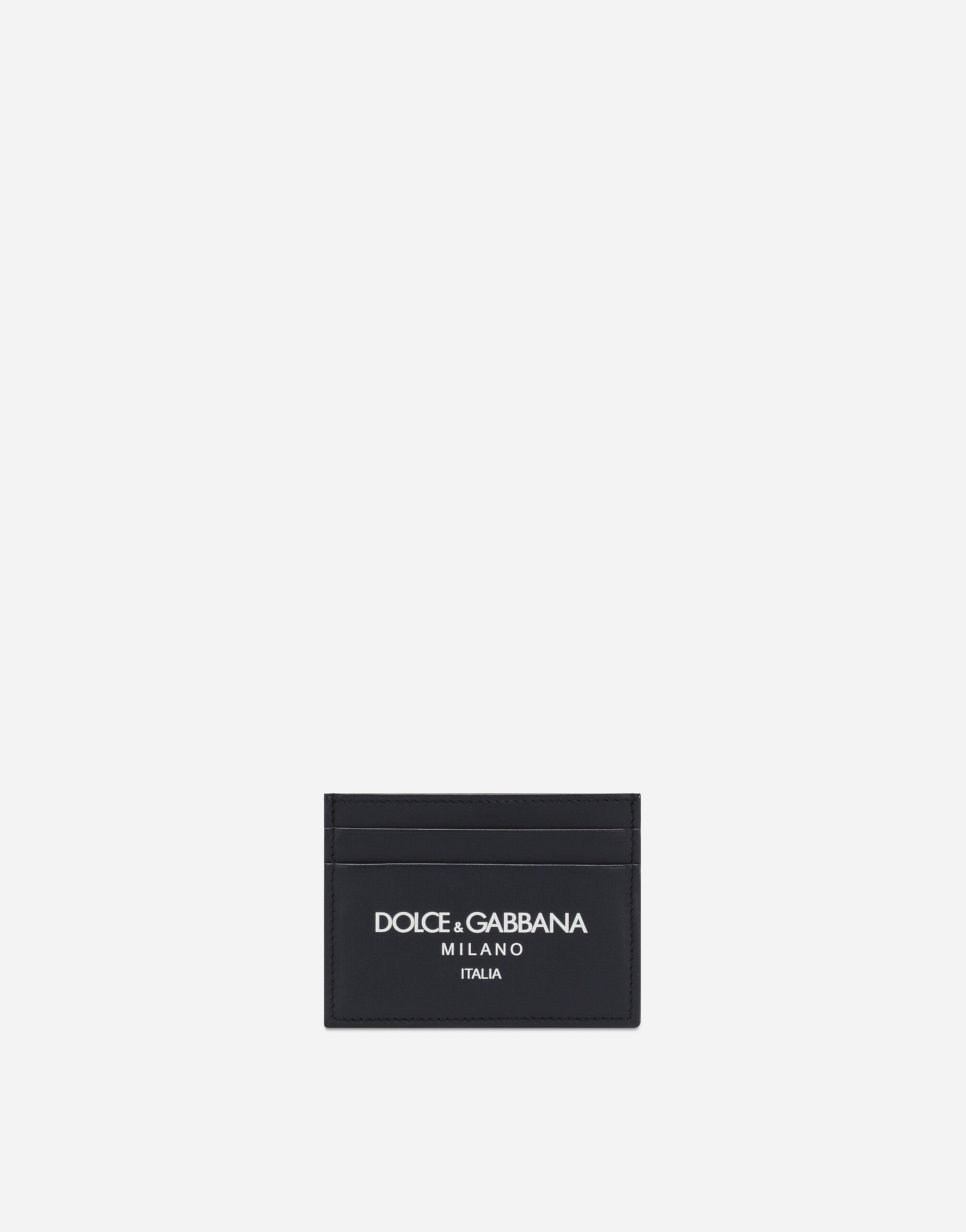 Dolce & Gabbana Calfskin card holder Black BP0330AW576