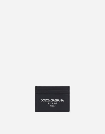 Dolce & Gabbana Calfskin card holder Grey BP0330AT489