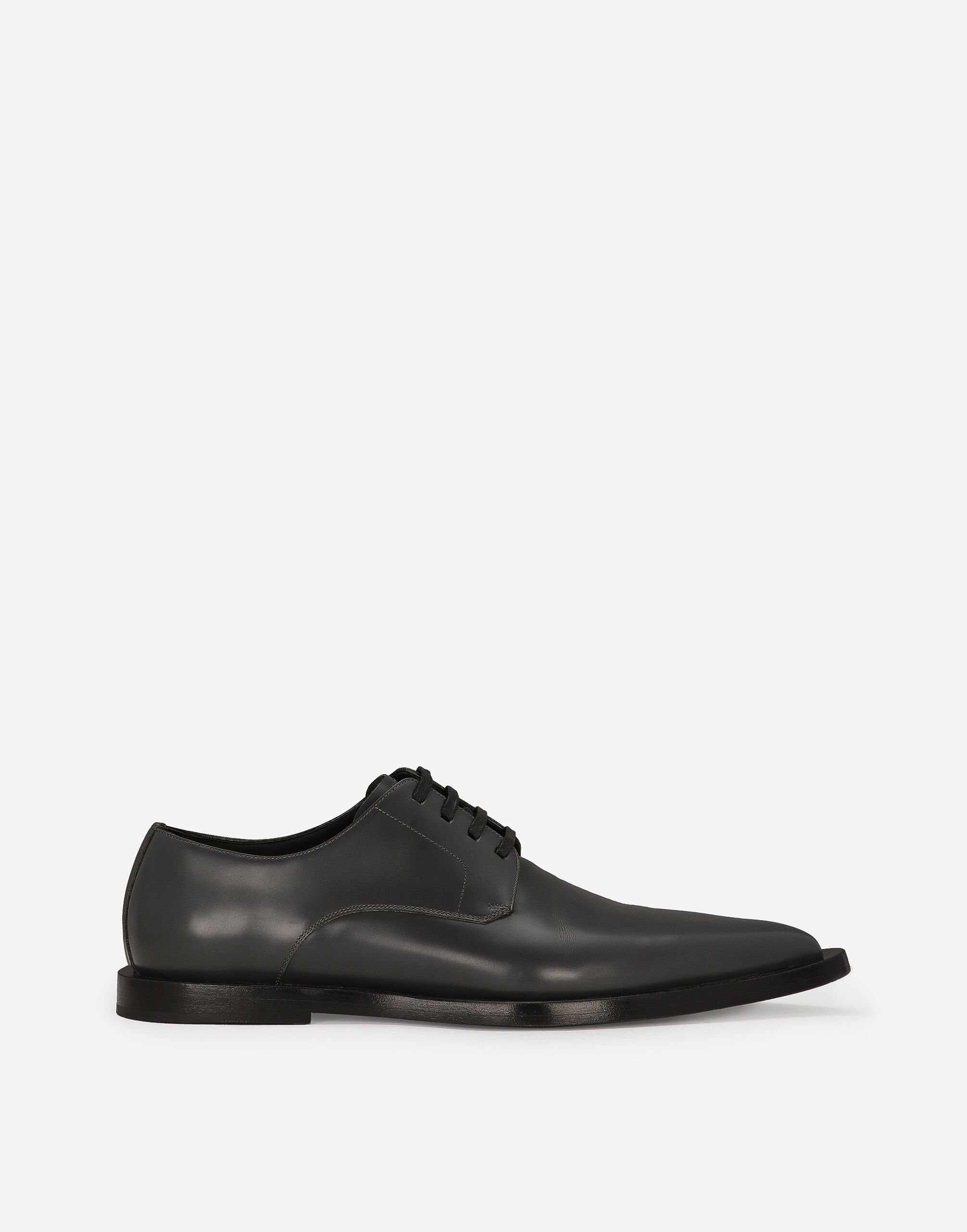 Dolce&Gabbana Calfskin Derby shoes Grey A10799AO034
