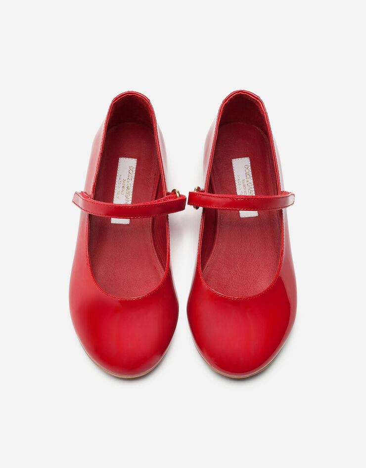 Dolce & Gabbana Patent leather Mary Janes Red D10699A1328