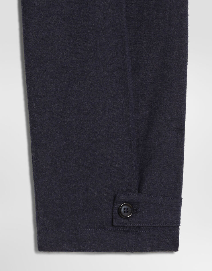 Dolce & Gabbana Melange flannel trousers Grey L45P47FU5ZI