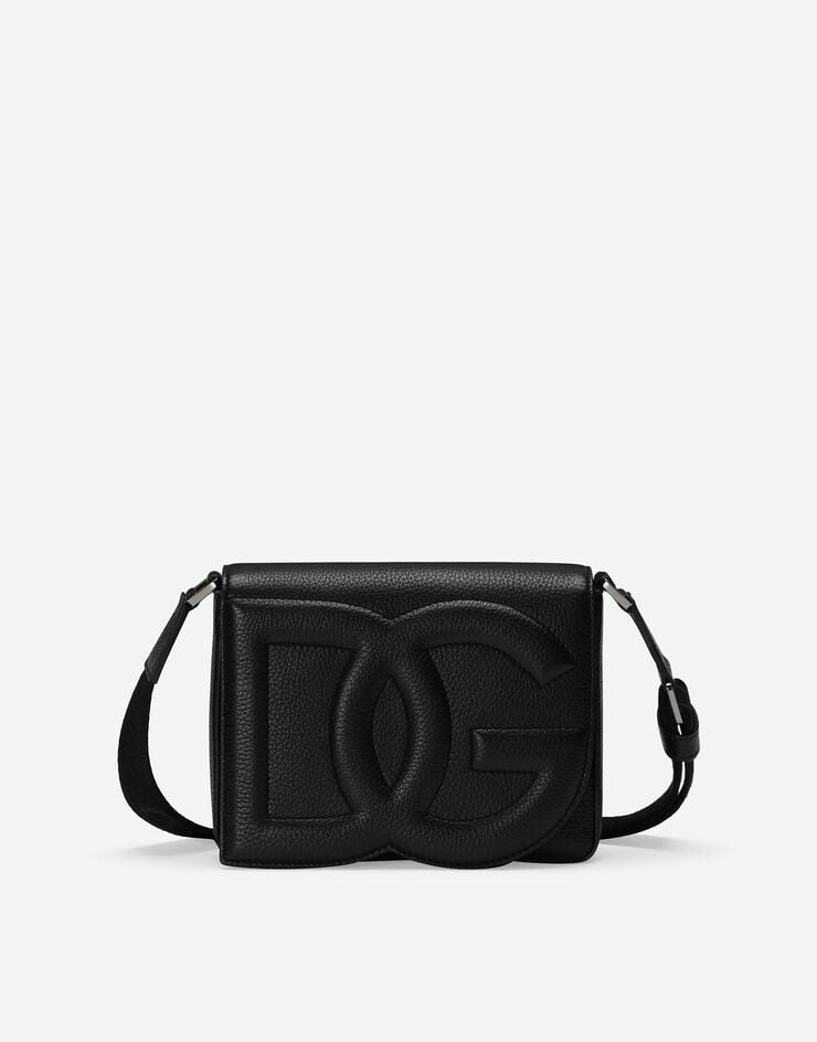 Dolce & Gabbana حقيبة كروس بودي DG Logo متوسطة أسود BM3004A8034