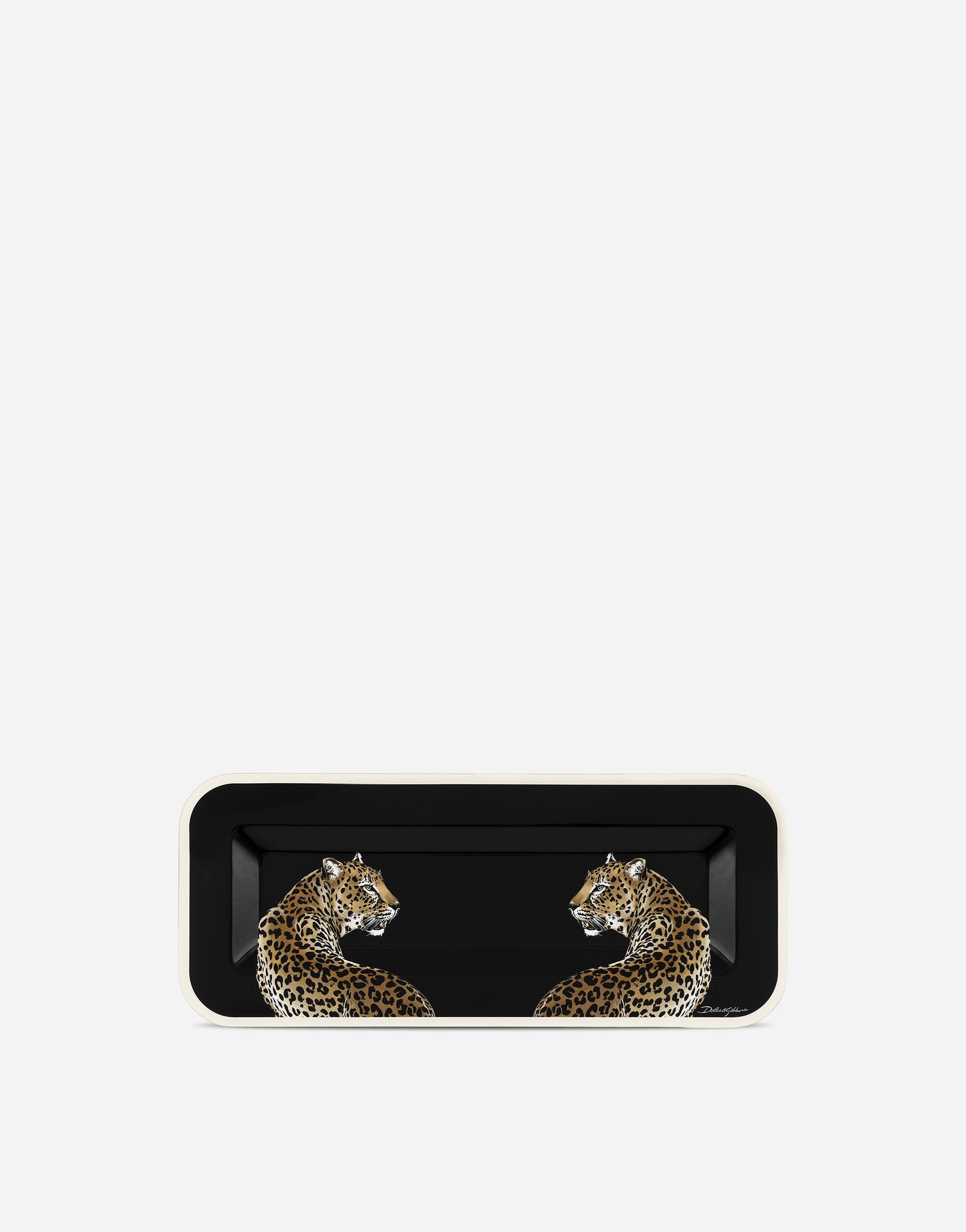Leopard-print table accessories | Dolce&Gabbana®