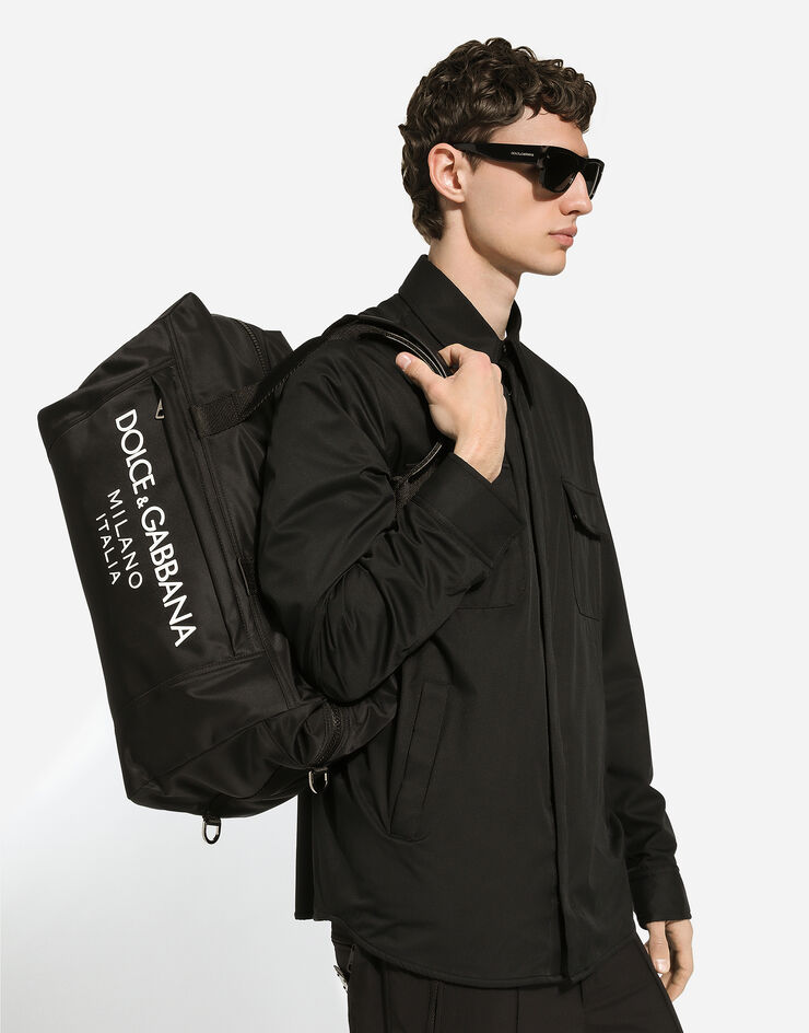 Dolce & Gabbana Nylon holdall Black BM2335AG182