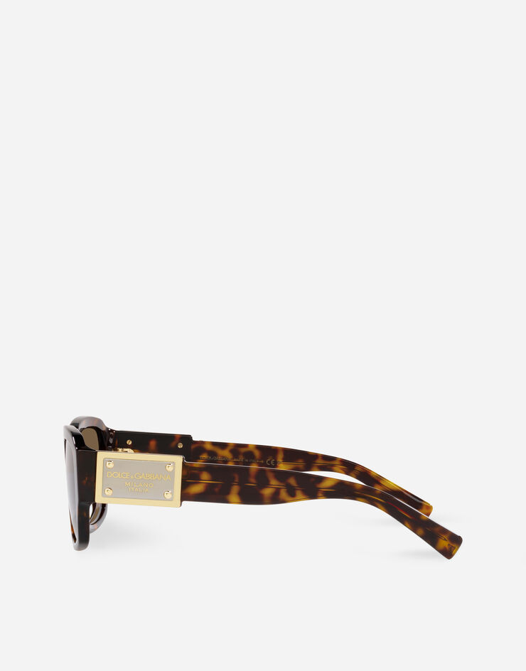 Dolce & Gabbana Placchetta Sunglasses гавана VG4419VP273