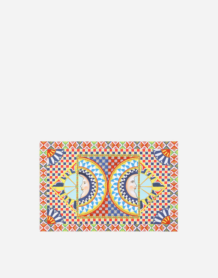 Dolce & Gabbana Set 2 Cotton Sateen Pillowcases Multicolor TCES02TCAKF