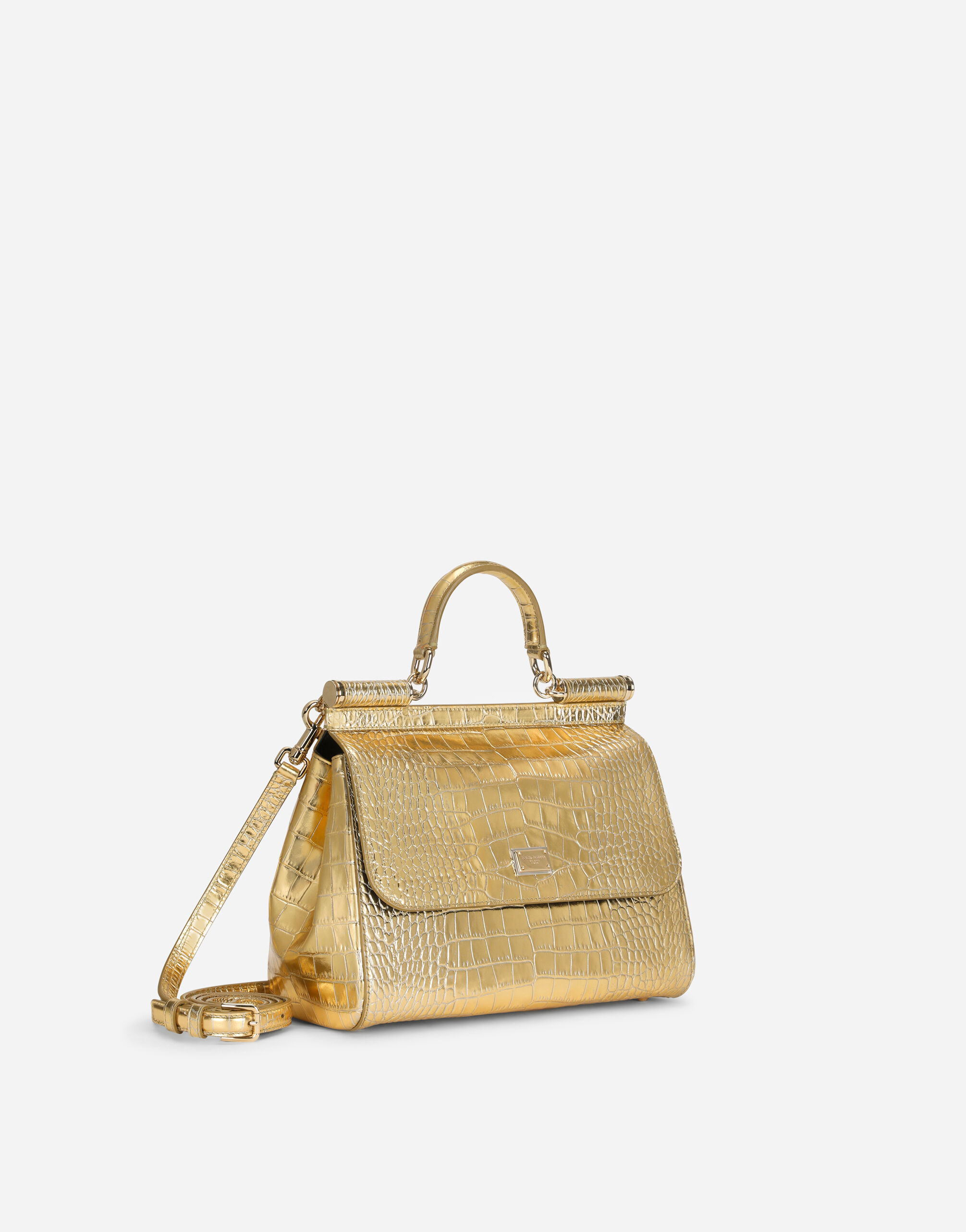 Dolce and gabbana gold bag discount