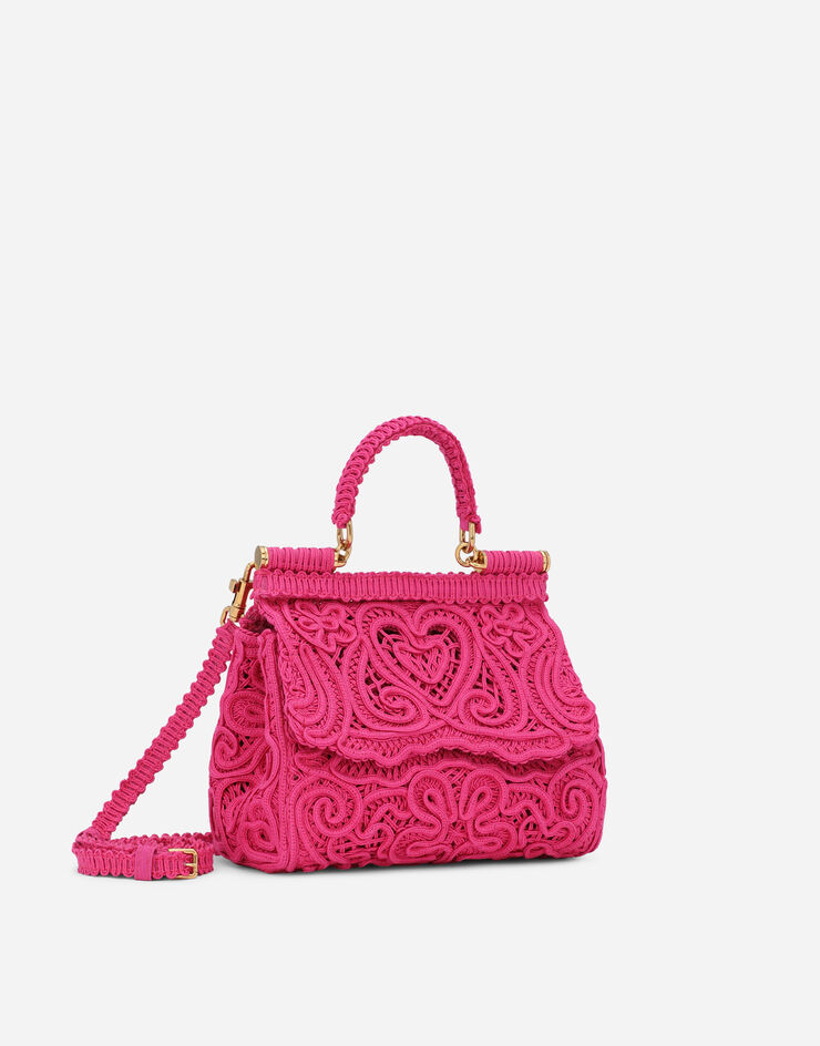 Dolce & Gabbana Medium Sicily handbag Fuchsia BB6003AW717