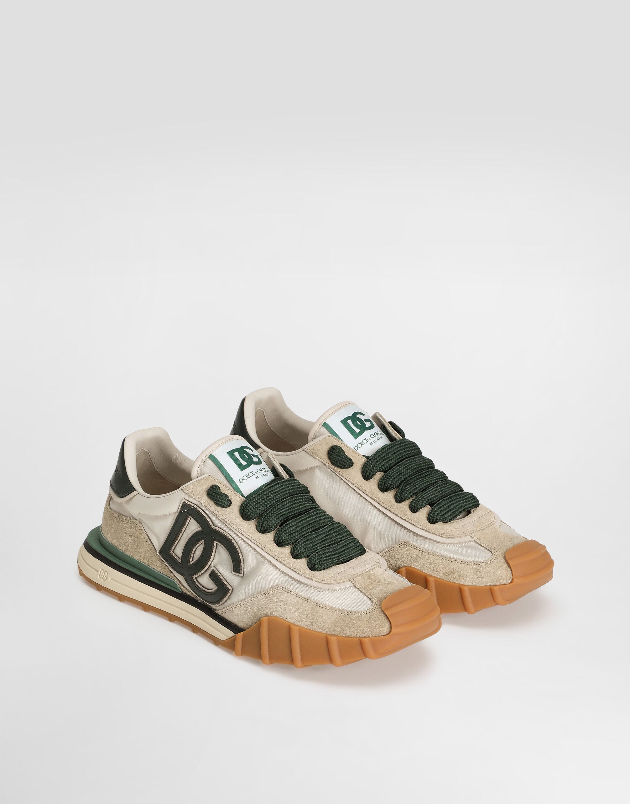 DG athletic fabric sneakers in Multicolor for Men | Dolce&Gabbana® US