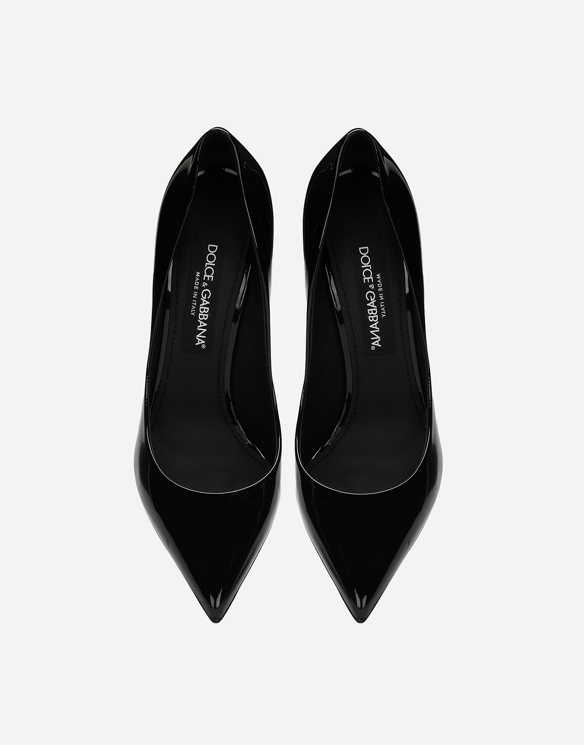 Patent leather pumps in Black for Women Dolce Gabbana US