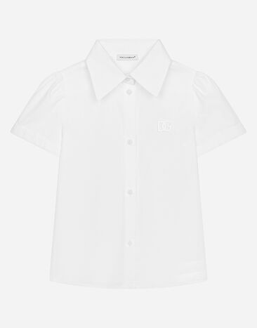 Dolce & Gabbana Cotton shirt with DG logo Print L56S24HS5SU