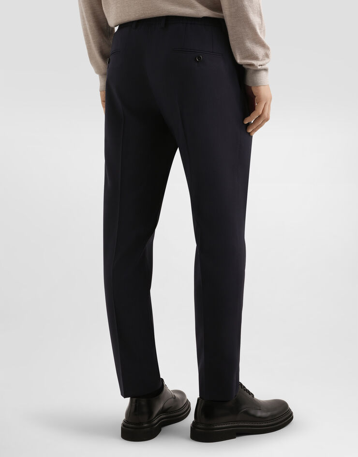 Dolce & Gabbana Wool blend trousers Blue GV4EETGJ777