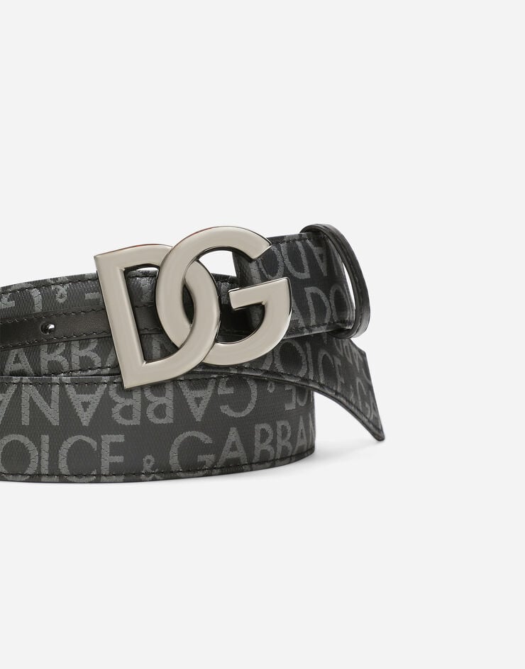 Dolce & Gabbana حزام بشعار DG متعدد الألوان BC4644AJ705