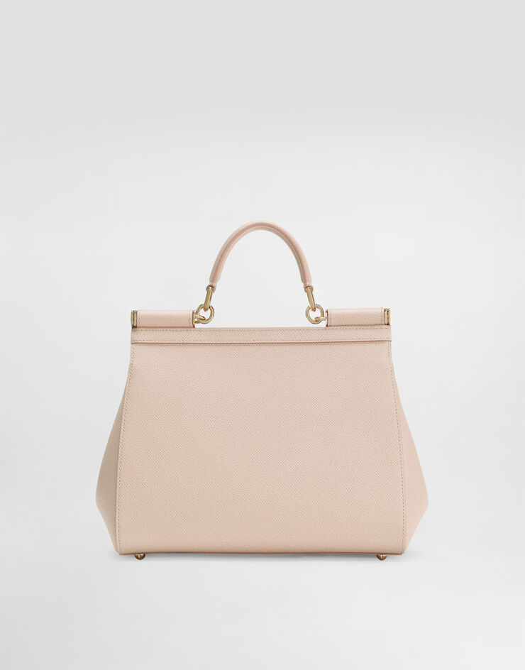 Dolce & Gabbana حقيبة يد Sicily كبيرة وردي BB6002B1001
