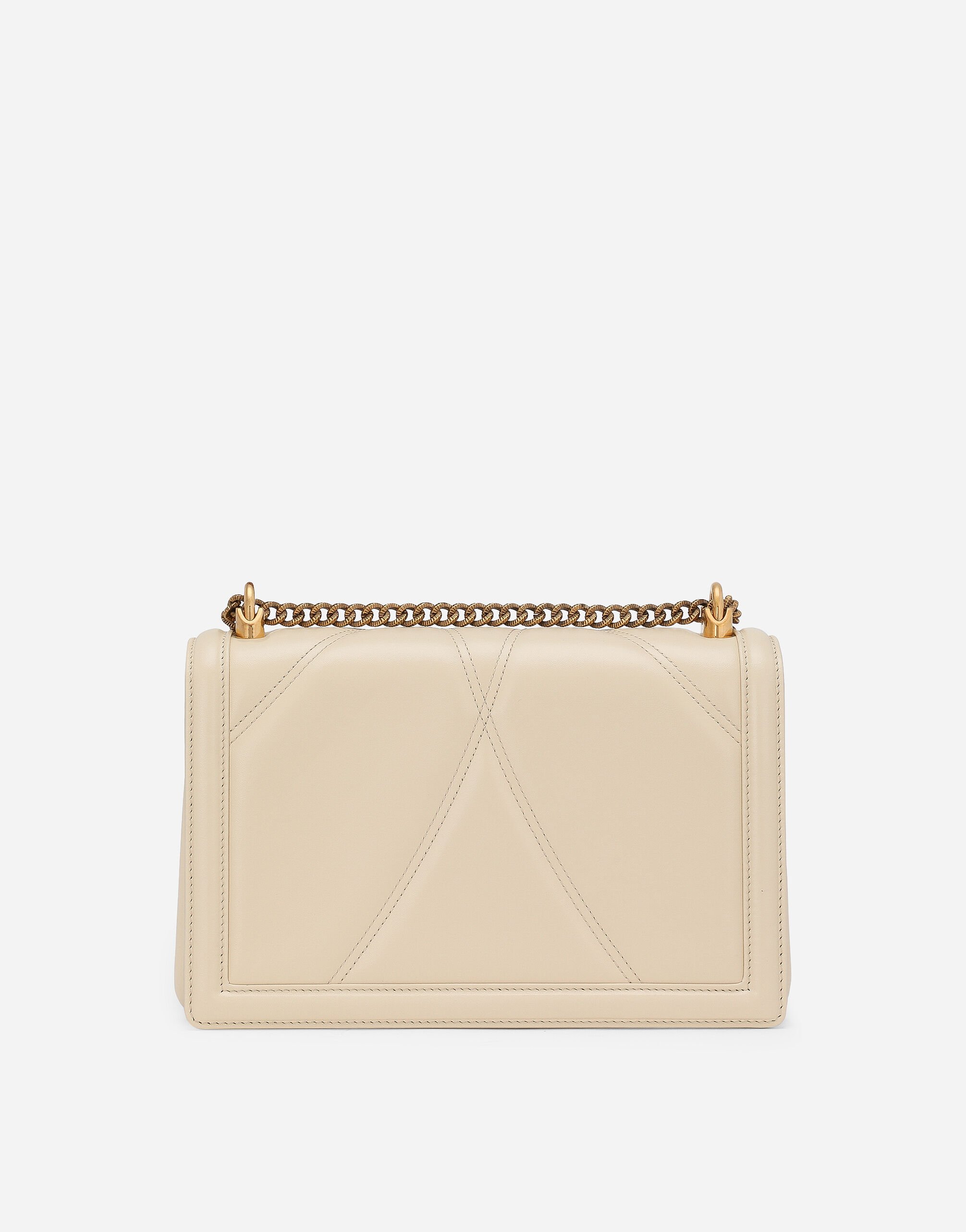 ショルダーバッグ・ポシェット DOLCE  GABBANA Women Shoulder Bags BB7158 AW4378H000 Beige Medium Devotion shoulder bag in Cream for Women