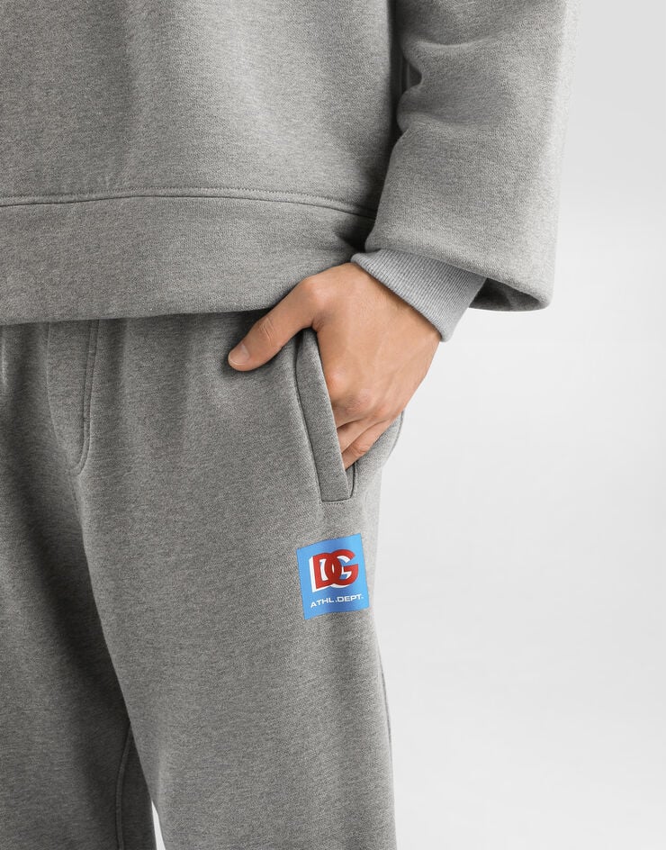 Dolce & Gabbana Cotton fleece trousers Dolce & Gabbana Cotton fleece trousers Multicolor GVS2HTHU7ME