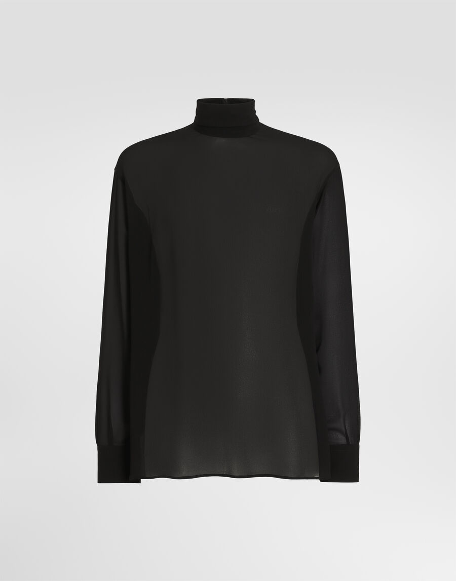 Silk georgette shirt