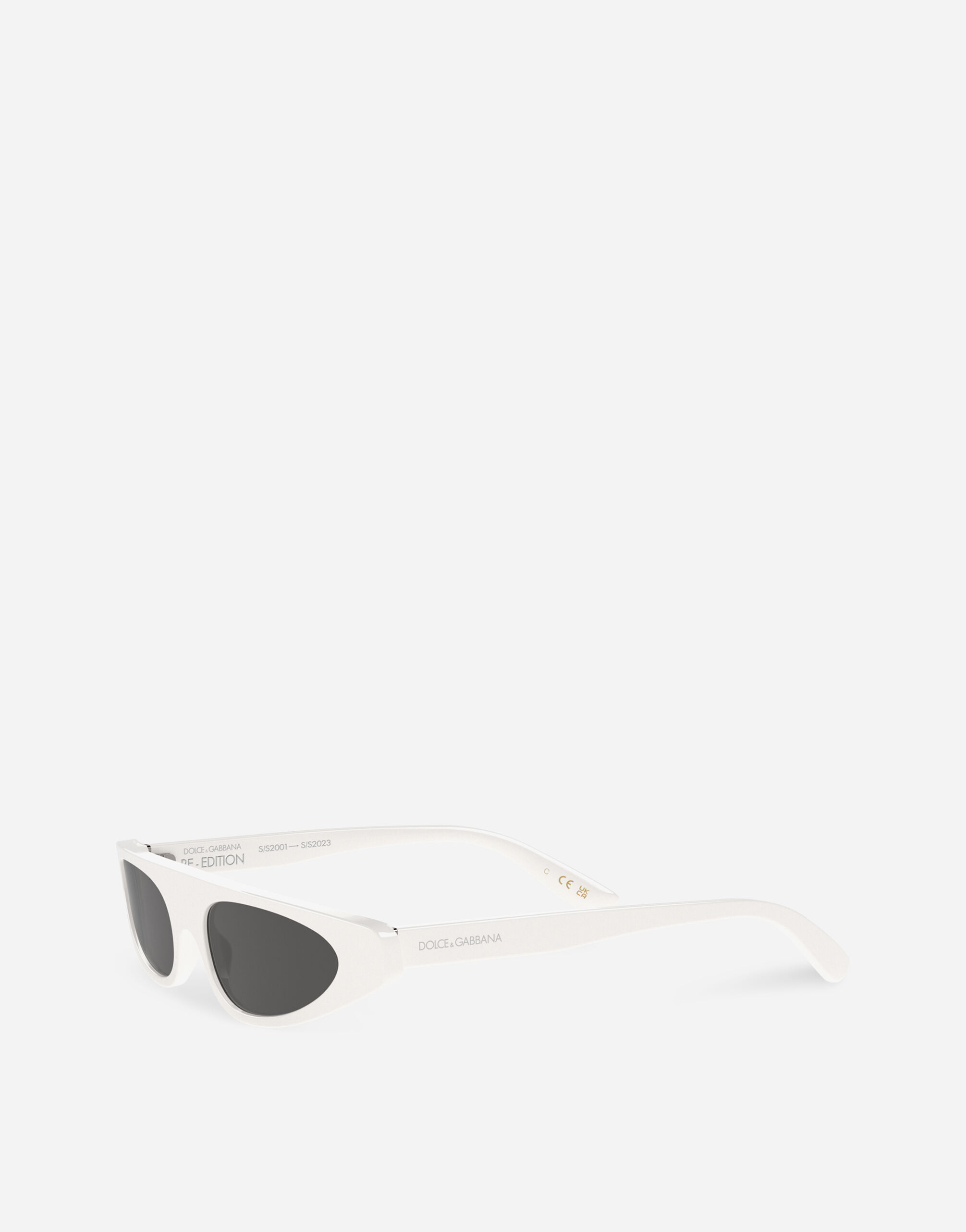 Dolce and deals gabbana white sunglasses
