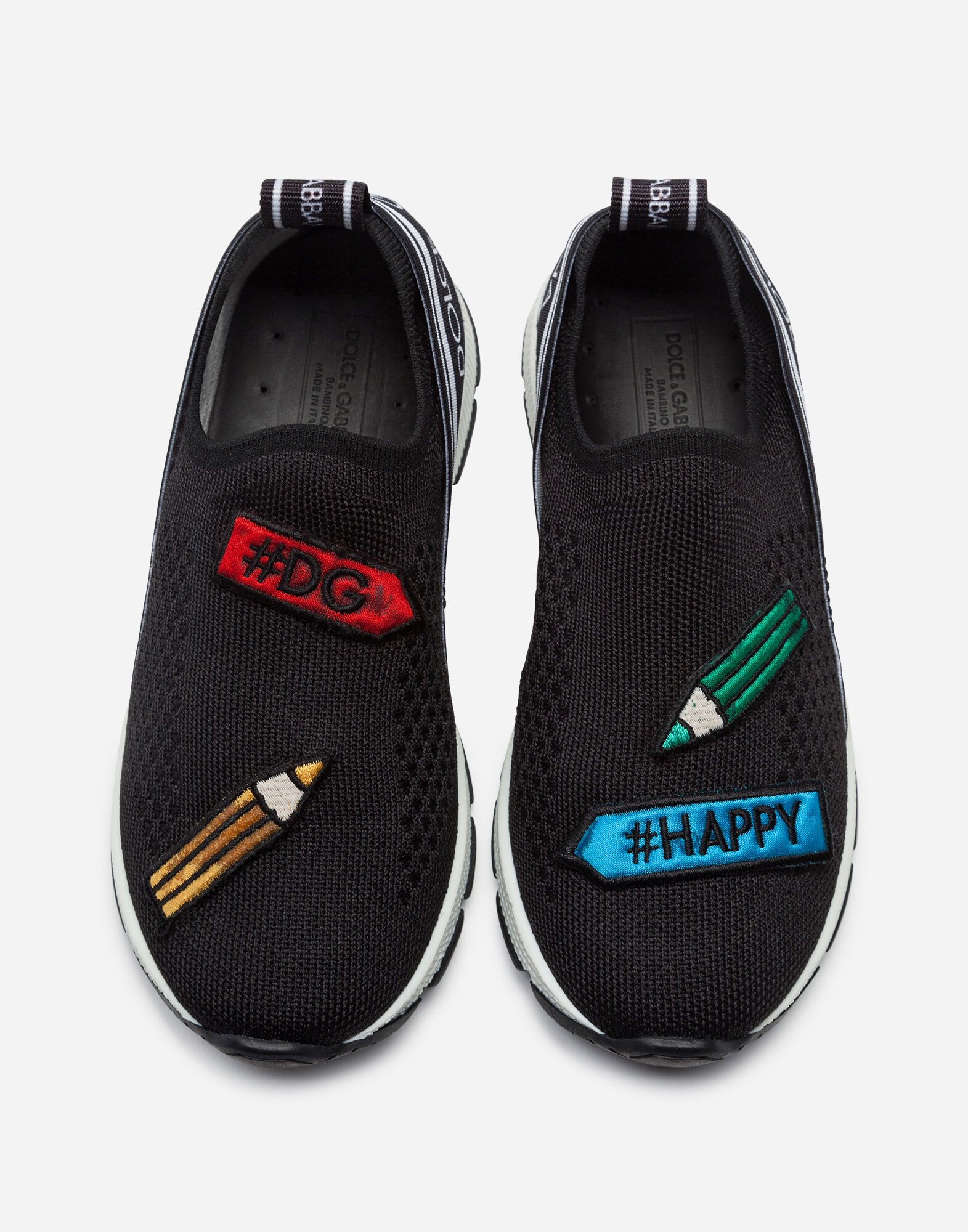 ソレント スリッポンスニーカー メッシュ パッチ