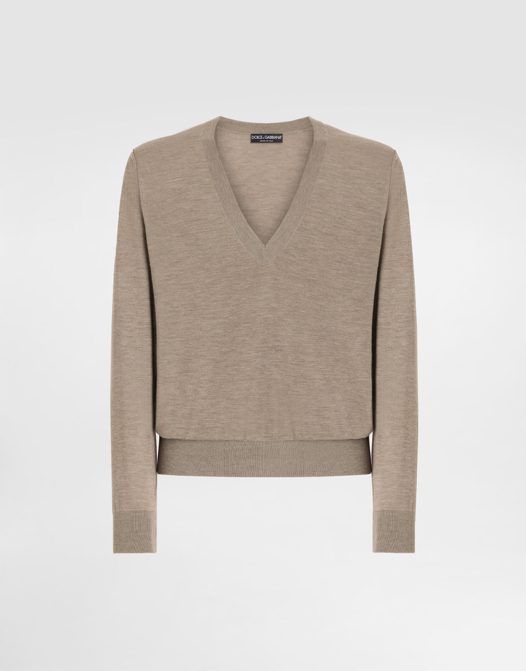 Cashmere pullover in for Men | Dolce&Gabbana® US