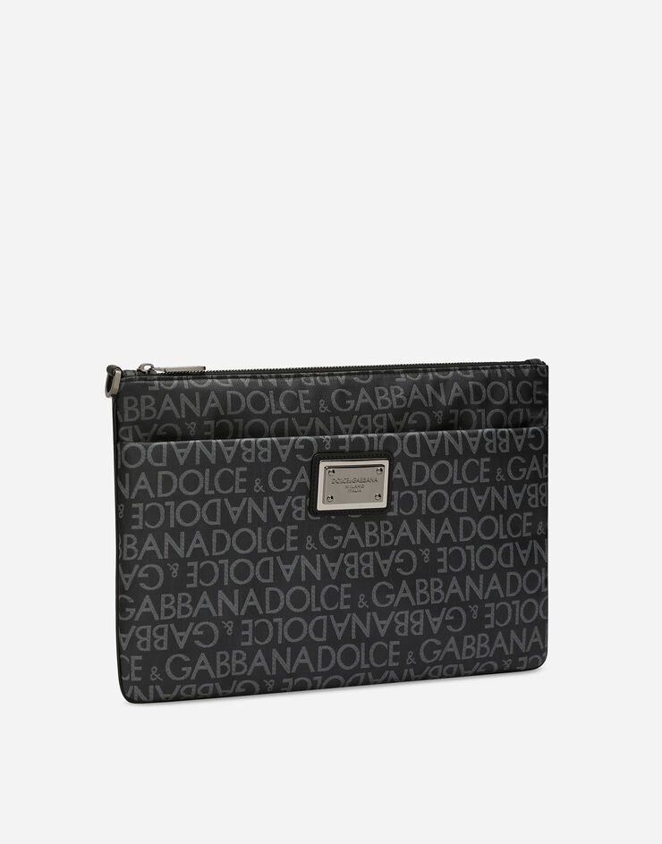 Dolce & Gabbana حقيبة كلاتش من جاكار مطلي يضعط BP3294AJ705