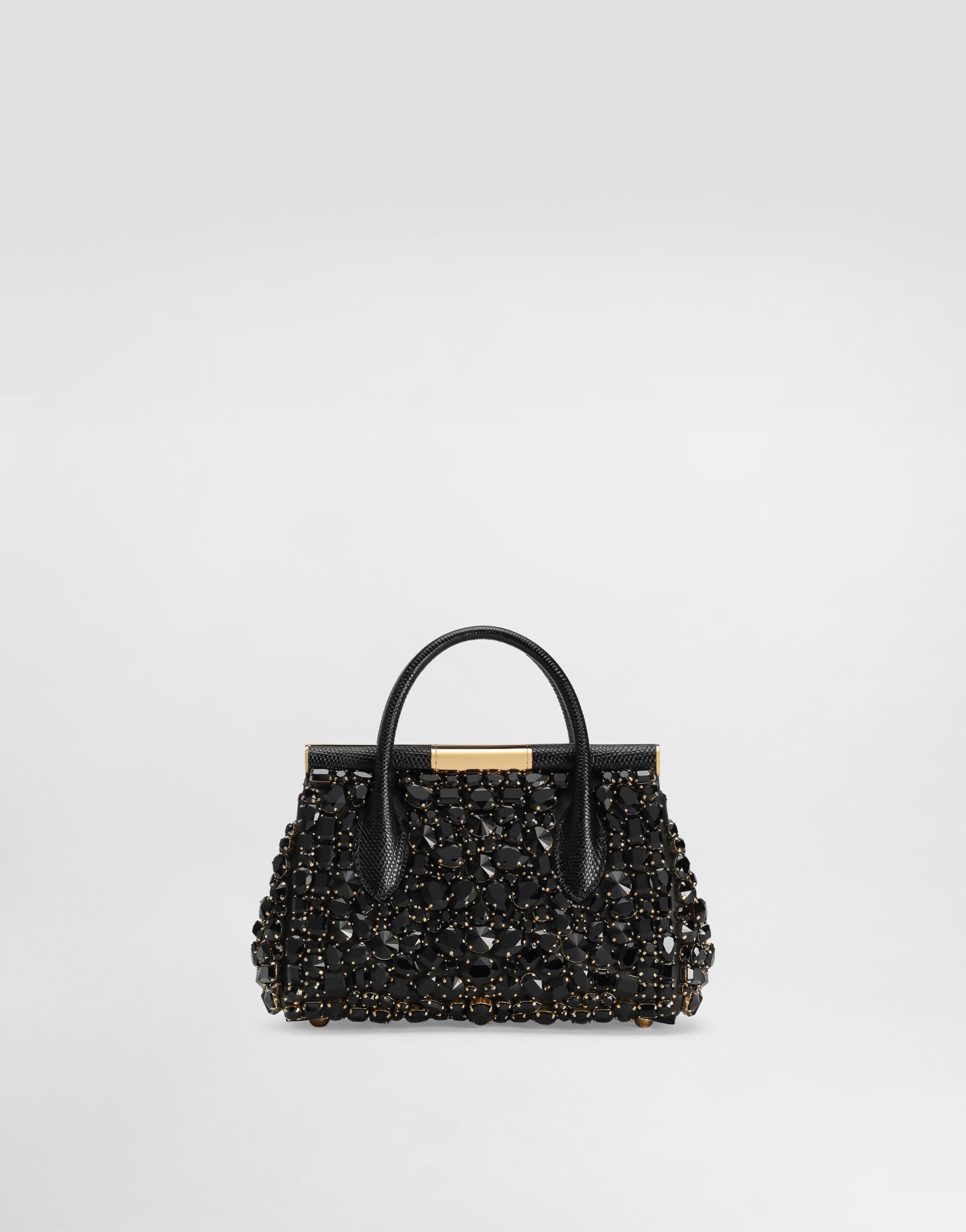 【DOLCE&GABBANA】Marlene ミニ デイバッグ Iguana-print calfskin day mini marlene handbag in Multicolor