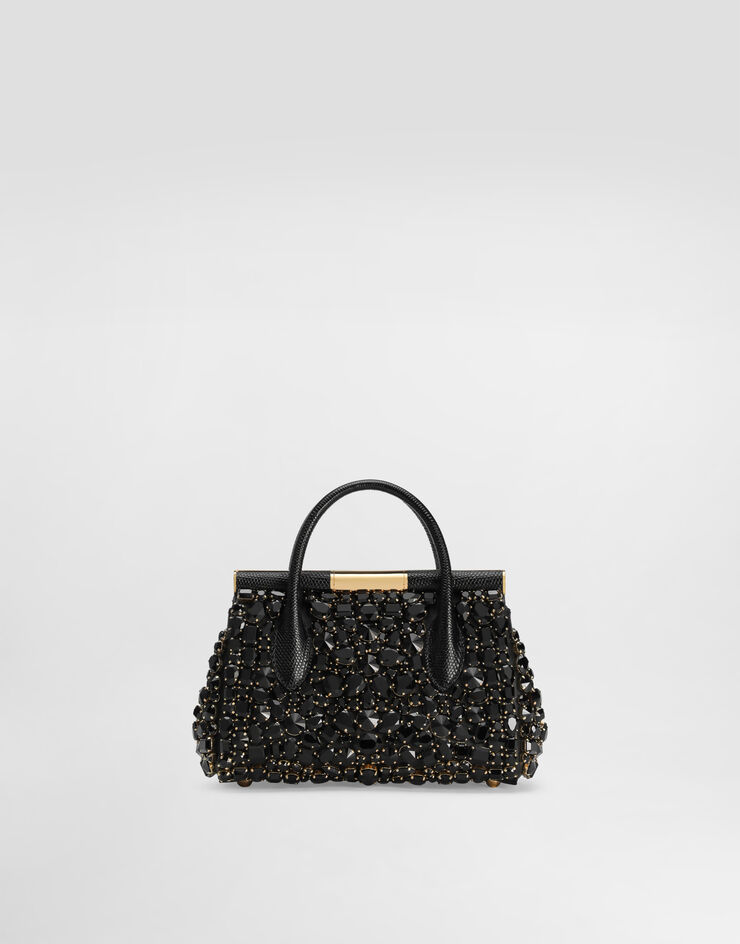 Dolce & Gabbana Day Bag Mini Marlene aus Leder mit Leguanprägung Mehrfarbig BB7744AJ679