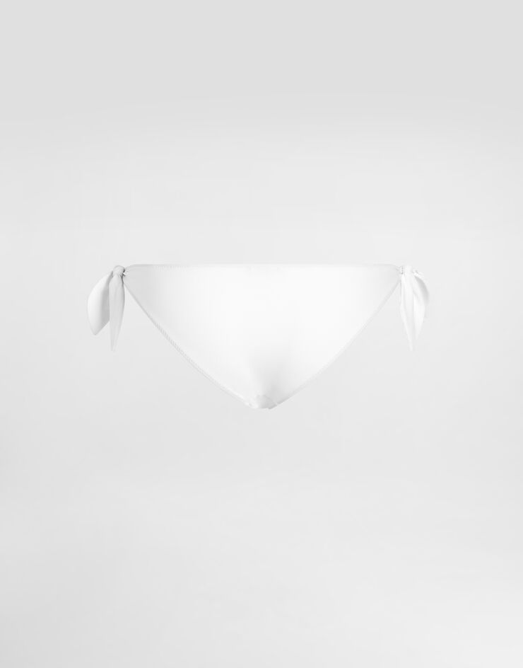 Dolce & Gabbana Tie bikini bottoms White O2A06JONO12