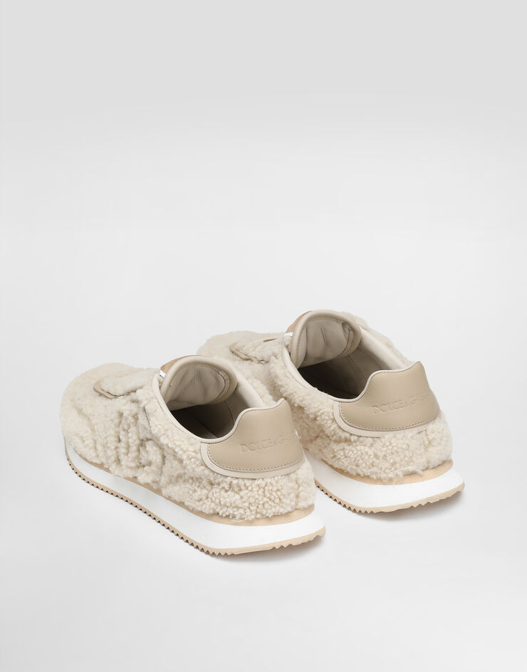 Dolce & Gabbana DG Cushion sheepskin sneakers Multicolor CK2288AI988