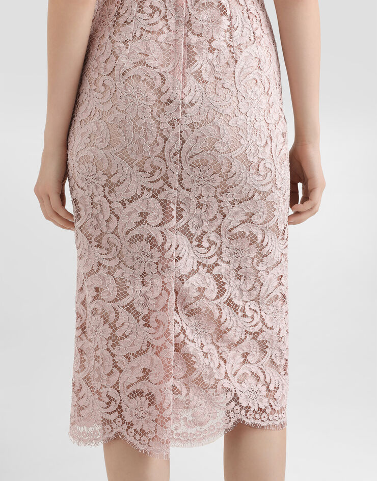 Dolce & Gabbana Cordonetto lace dress Dolce & Gabbana Cordonetto lace dress Pink F6H0ZTHLMTB