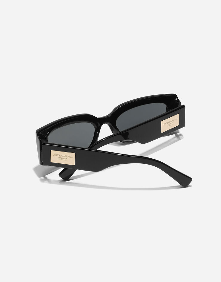 Dolce & Gabbana Sonnenbrille DG PLAQUE Schwarz VG447EVP187