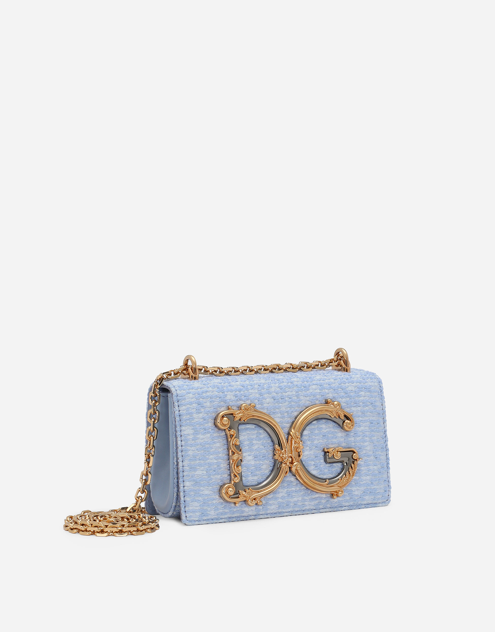 DG Girls phone bag in Light Blue for Women Dolce Gabbana US