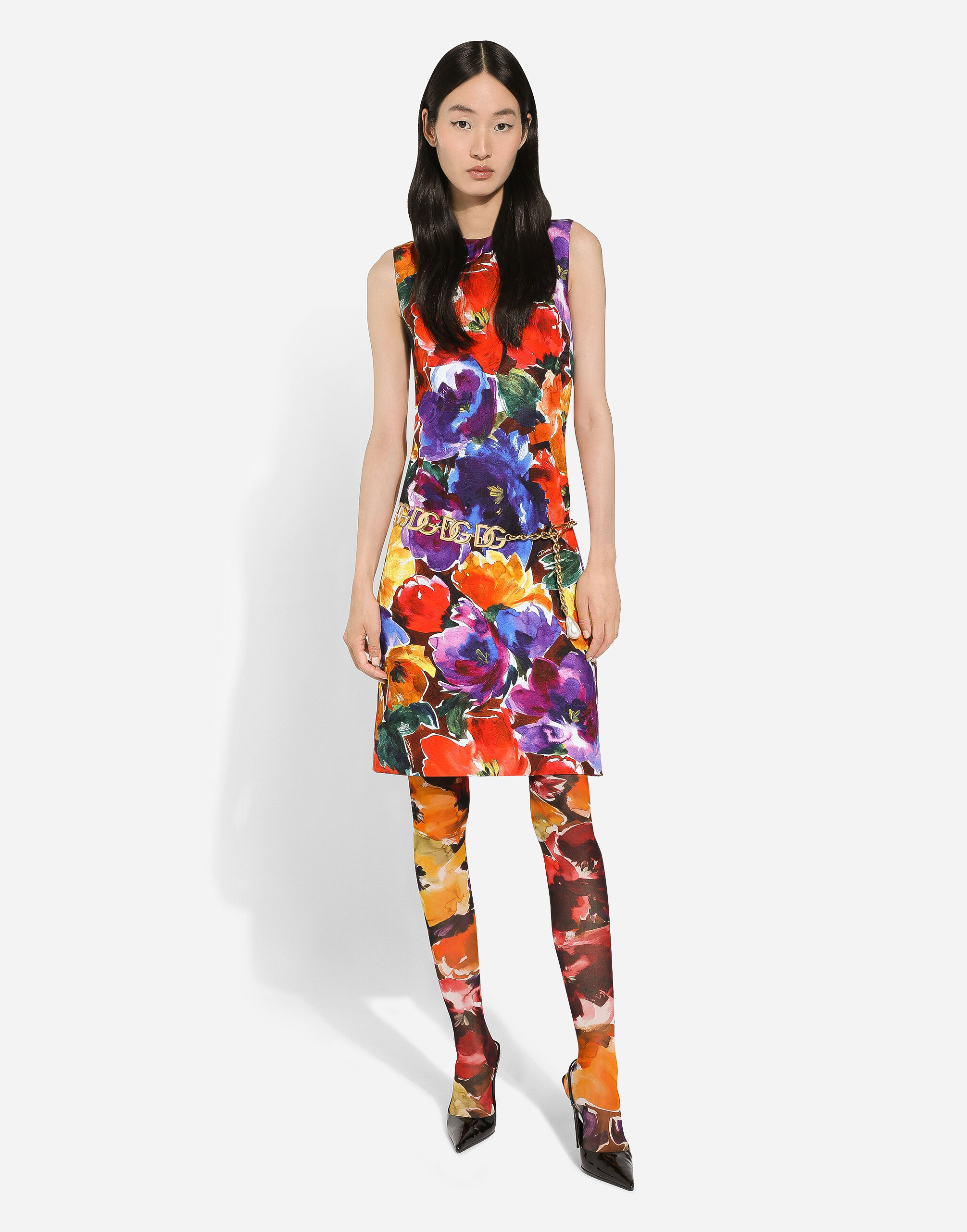 Dolce and gabbana brocade dress shop