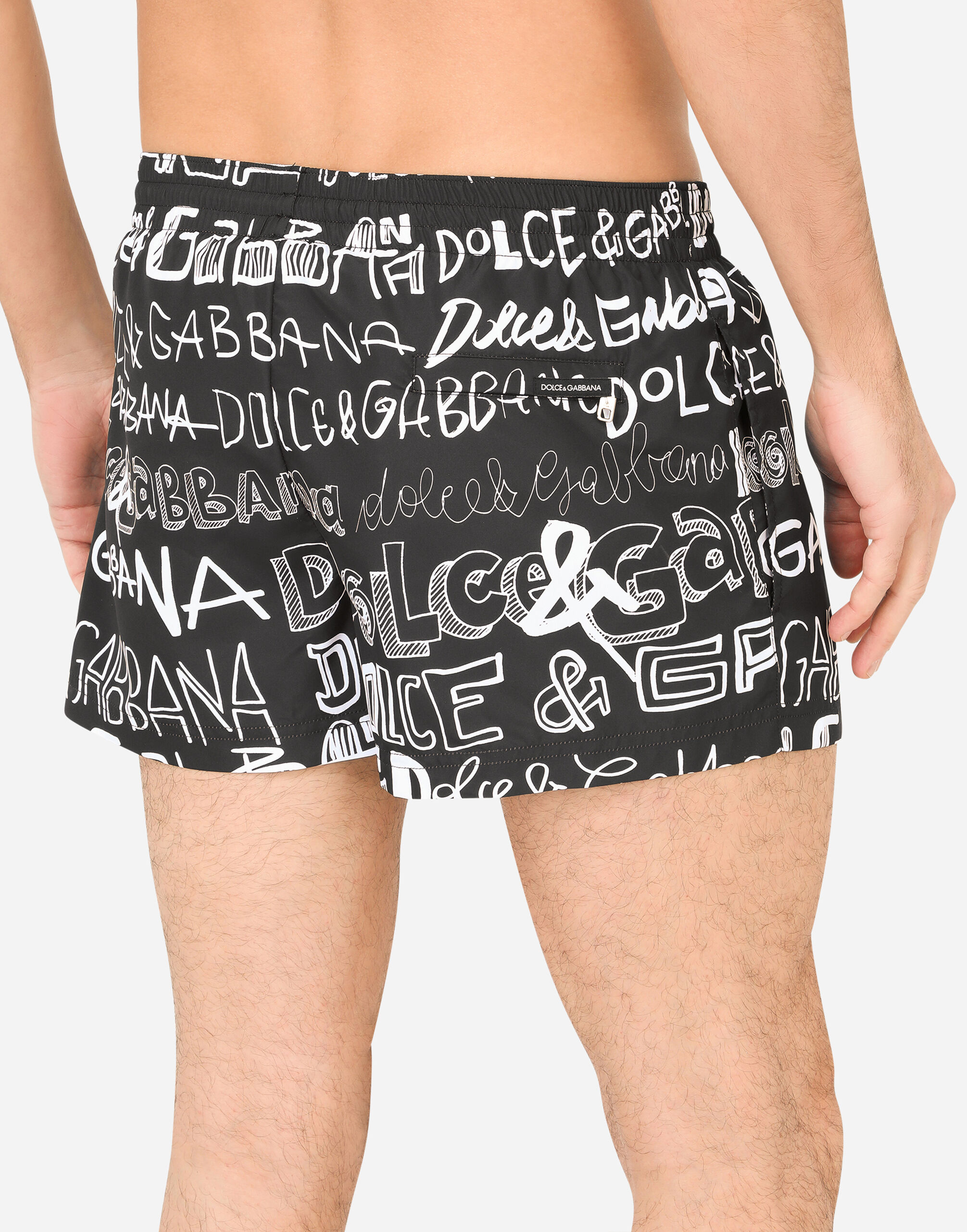 BOXER CORTO in Multicolor for Dolce Gabbana US